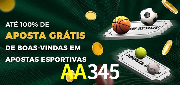 AA345 Ate 100% de Aposta Gratis